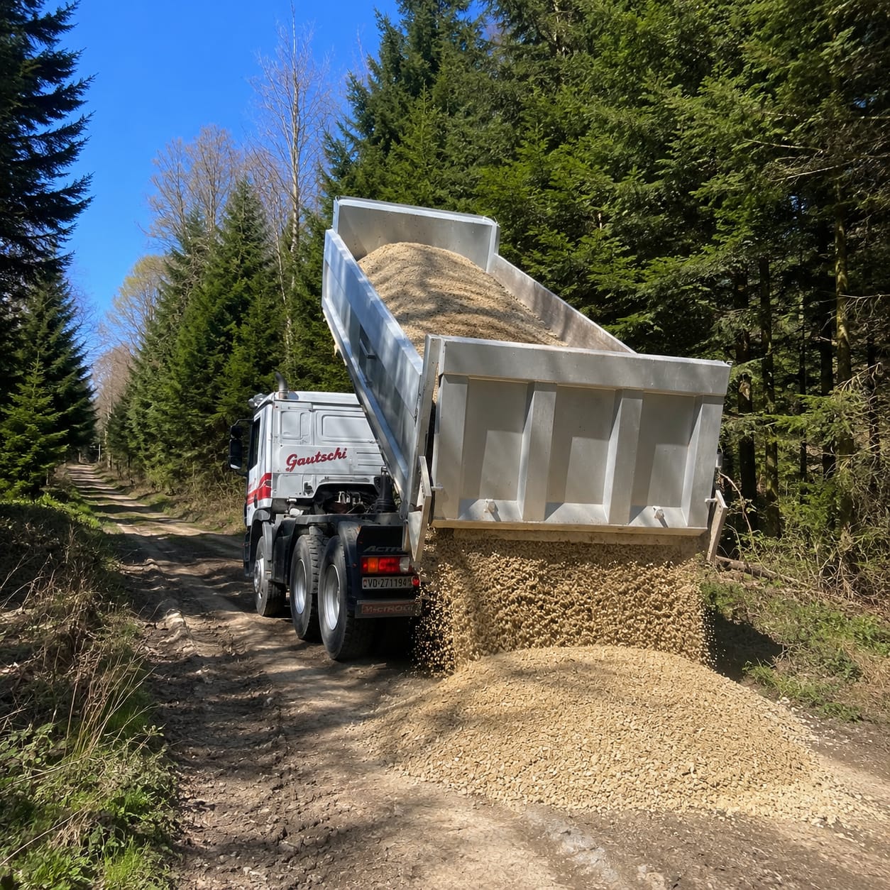 Entretien chemins forestiers