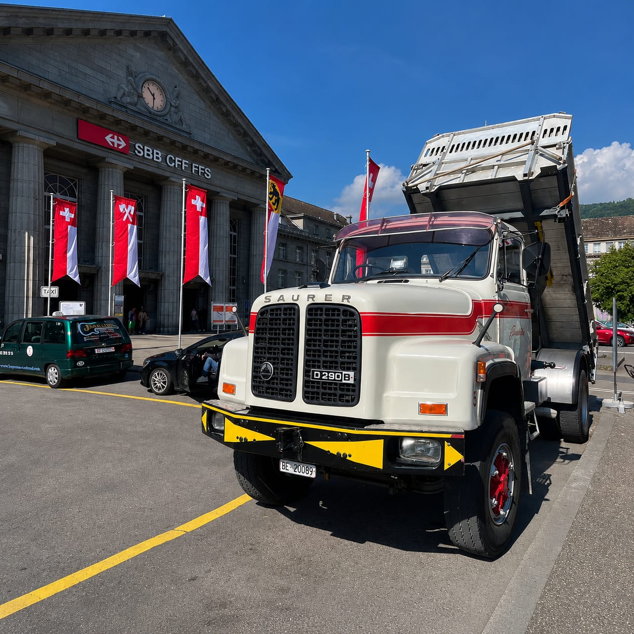 1957 — Notre premier camion Saurer